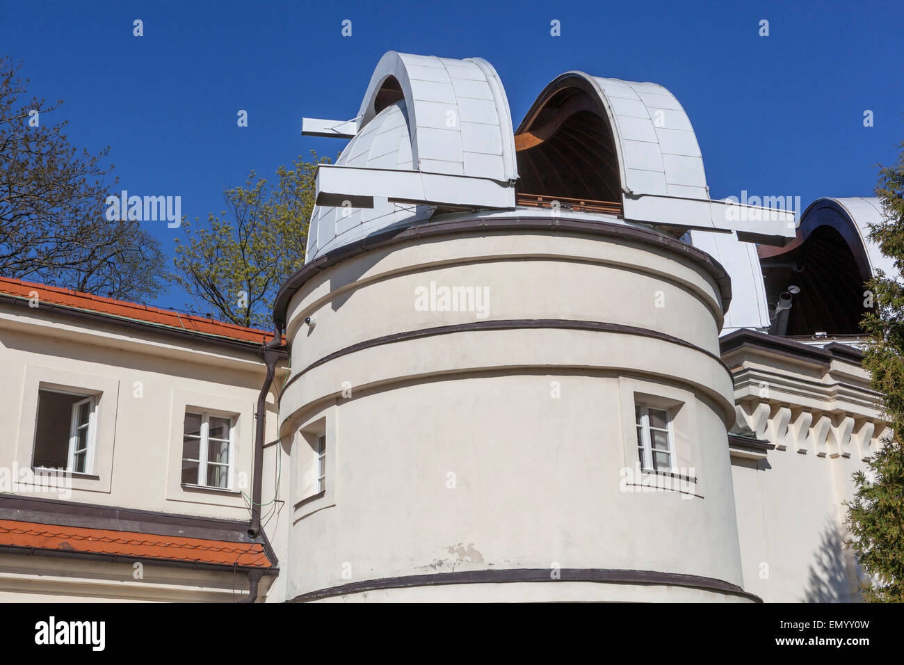 Osservatorio Stefanik sulla collina di Petrin, Praga Repubblica Ceca Foto Stock