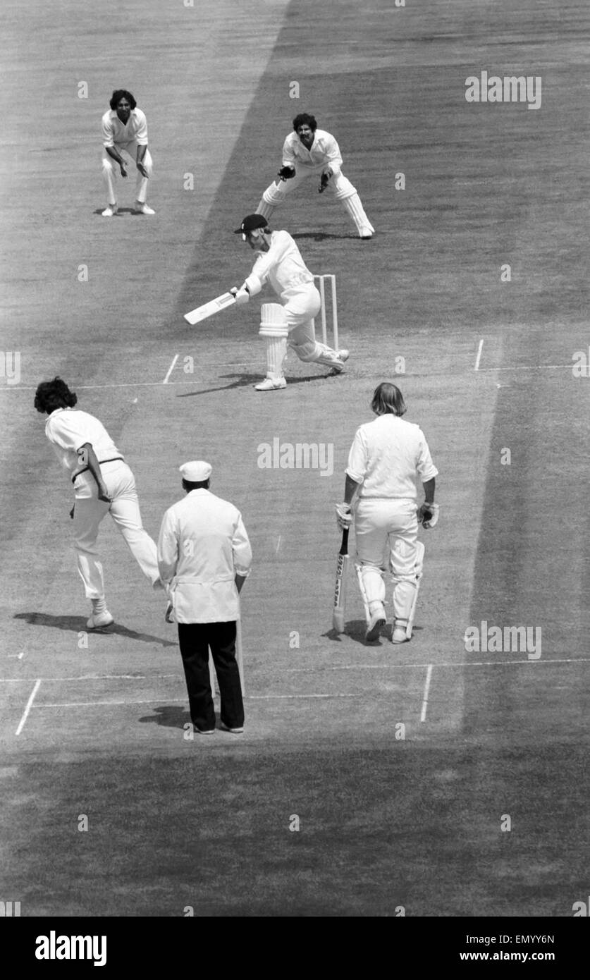 Inghilterra v. Pakistan: Test Cricket. Giugno 1978 78-2795-008 Foto Stock