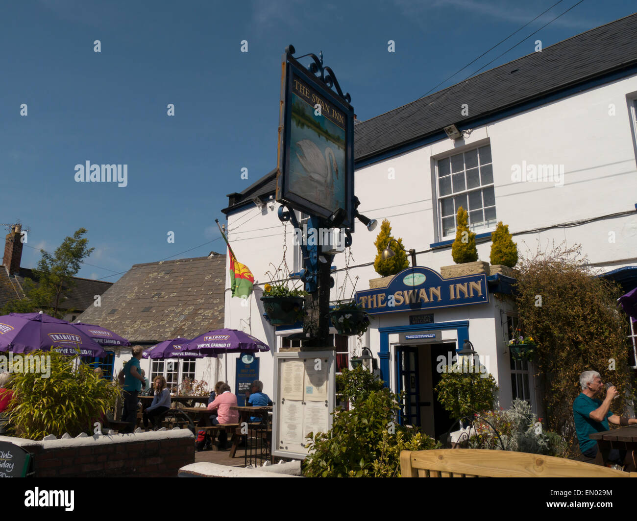 Europa, Regno Unito, Inghilterra, devon, lympstone exe estuario Foto Stock