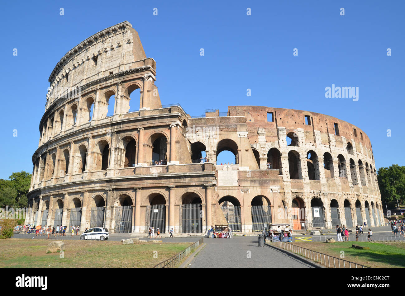 Italia Roma Colosseo Anfiteatro Landmark Foto Stock