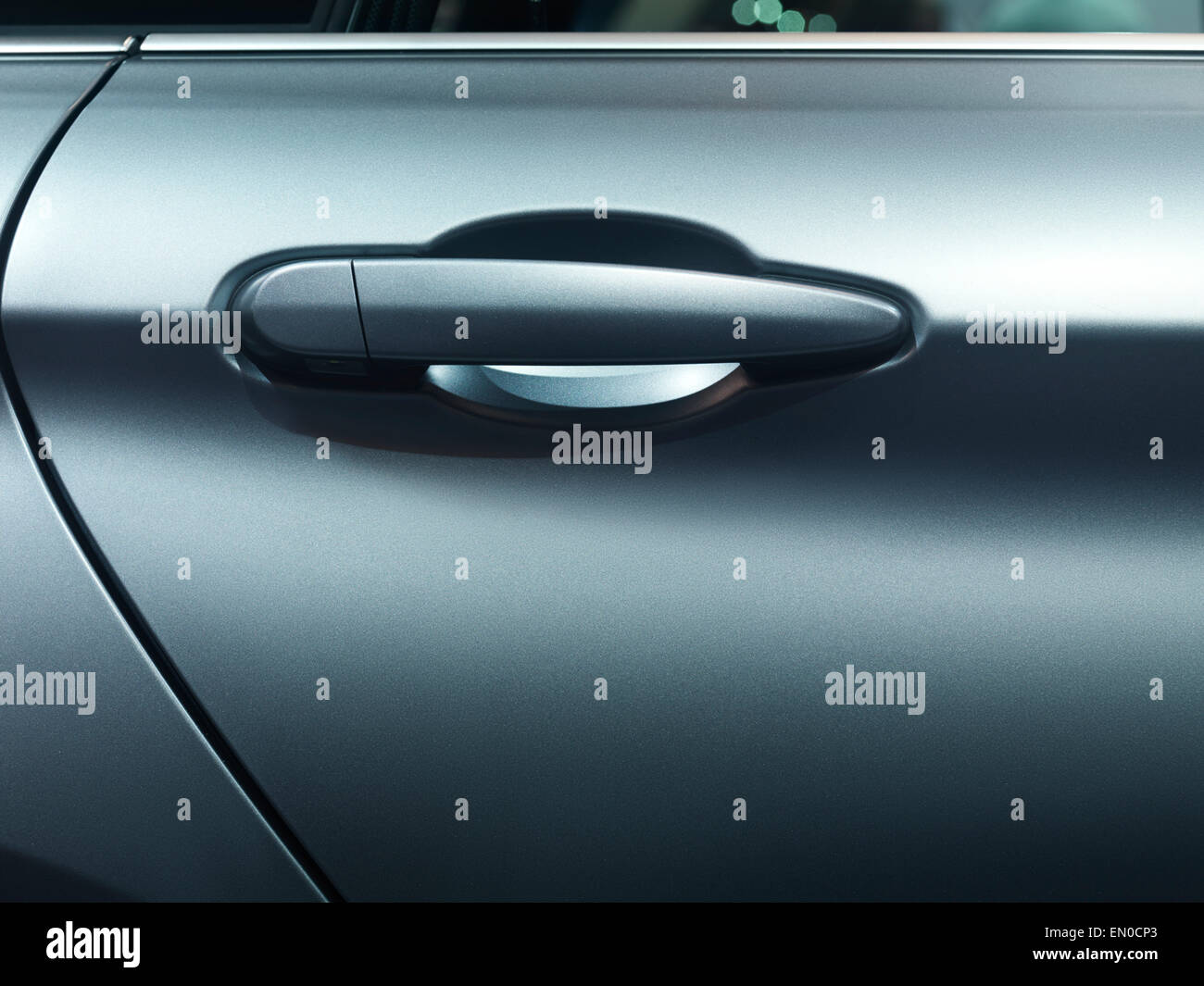 Primo piano della vettura maniglia della porta dettaglio Foto Stock