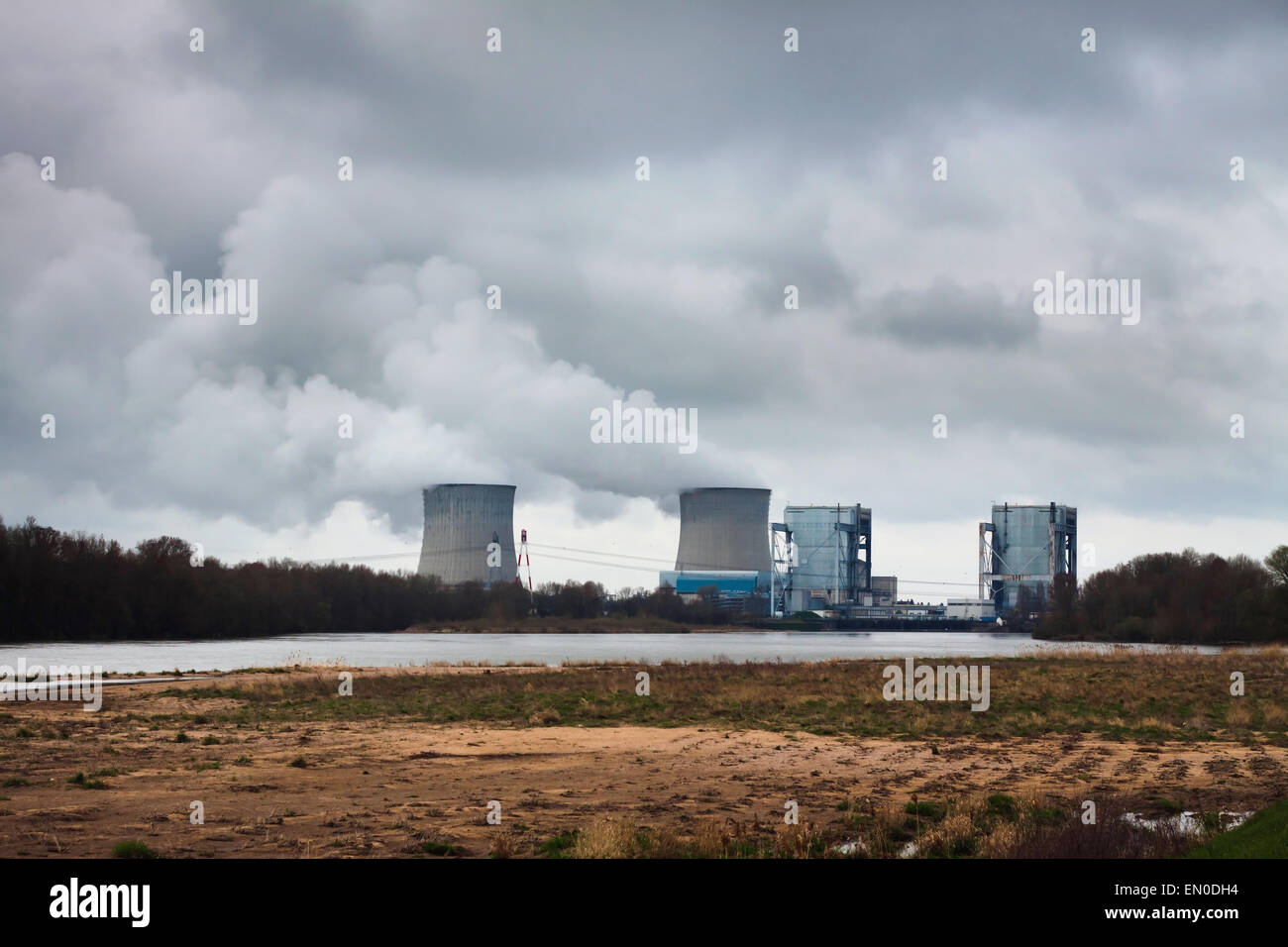 L'inquinamento della natura Foto Stock