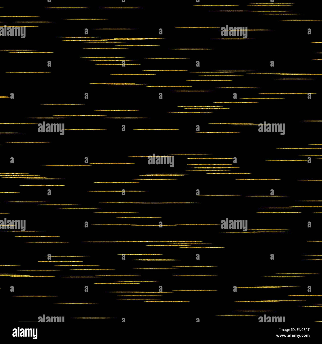 Oro e linee nere in similpelle di lamina metallica di configurazione di sfondo Texture Foto Stock