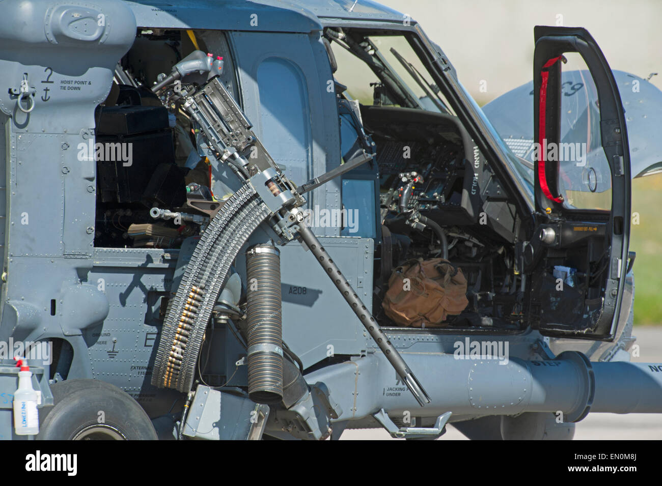 HH-60G Pave Hawk è un mezzo di sollevamento ricerca di combattimento e di salvataggio (CSAR) elicottero. SCO 9687. Foto Stock