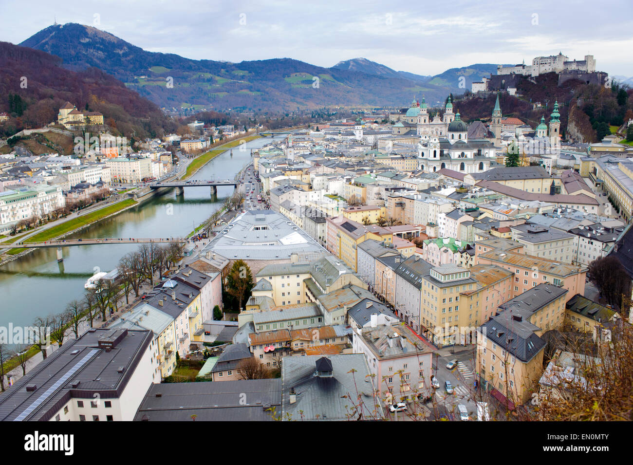 Città Salisburgo in Austria Foto Stock