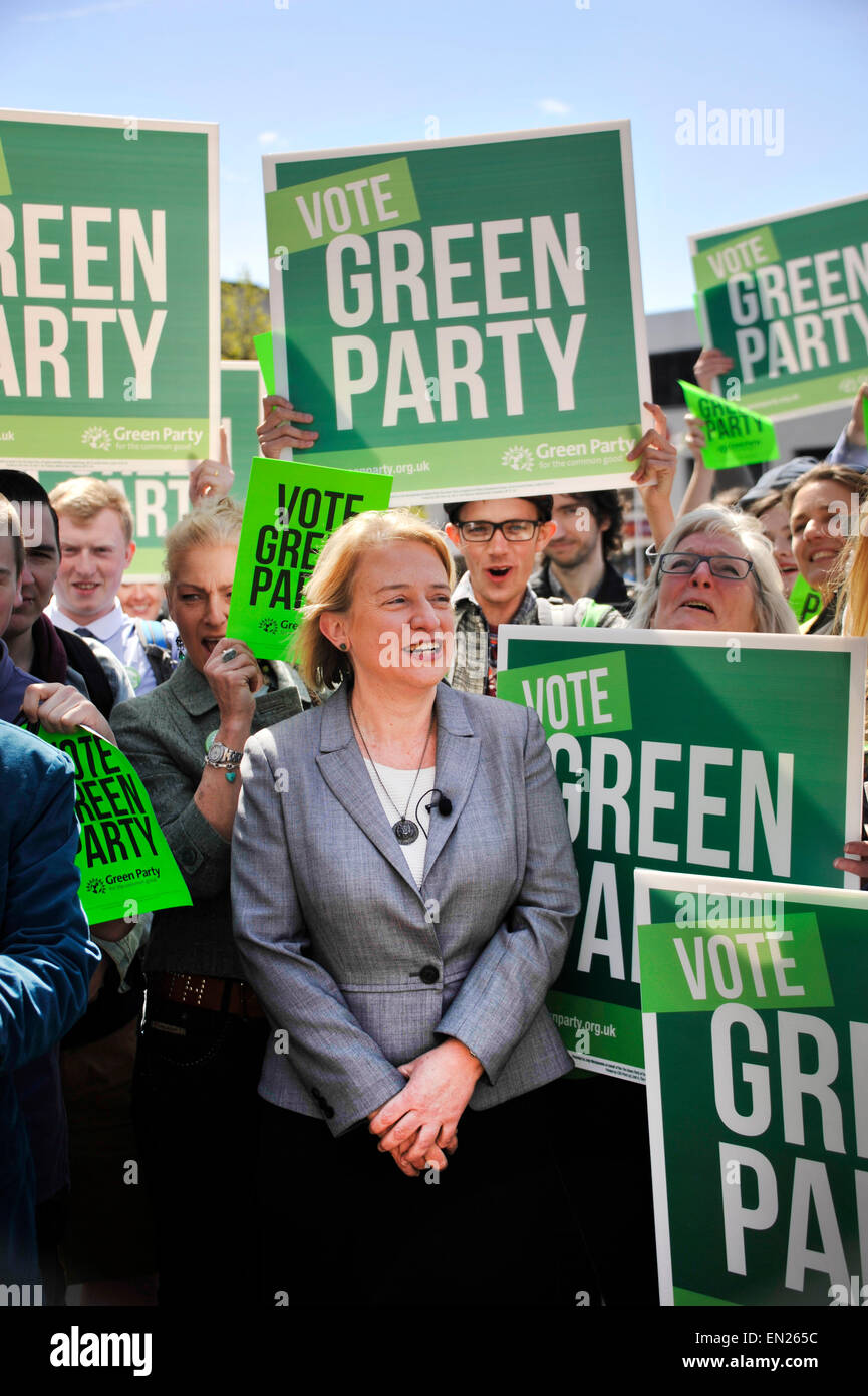 Natalie Bennett leader del Partito Verde Foto Stock Natalie Bennett leader del Partito Verde Foto Stock