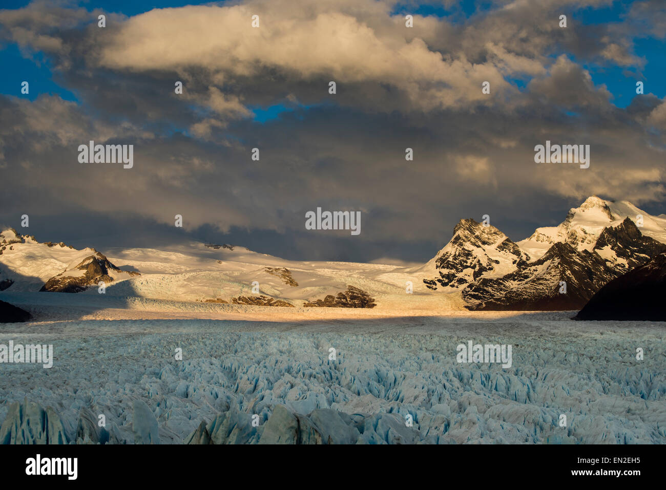 Glaciar Perito Moreno, Parque Nacional Los Glaciares, Santa Cruz, Argentina Foto Stock