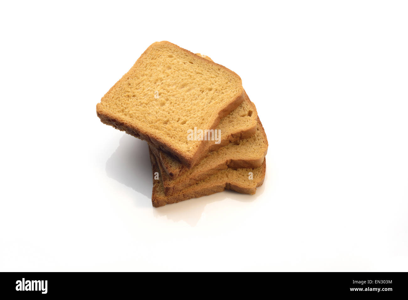 Tutto il grano pane marrone Foto Stock