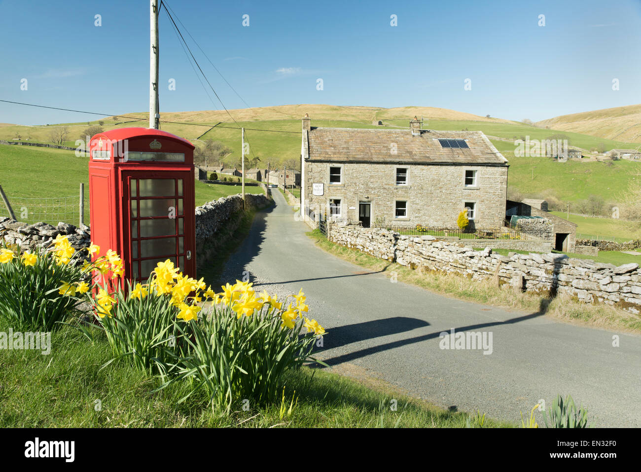 Keld & Telefono Rosso Box Aprile 2015 Foto Stock