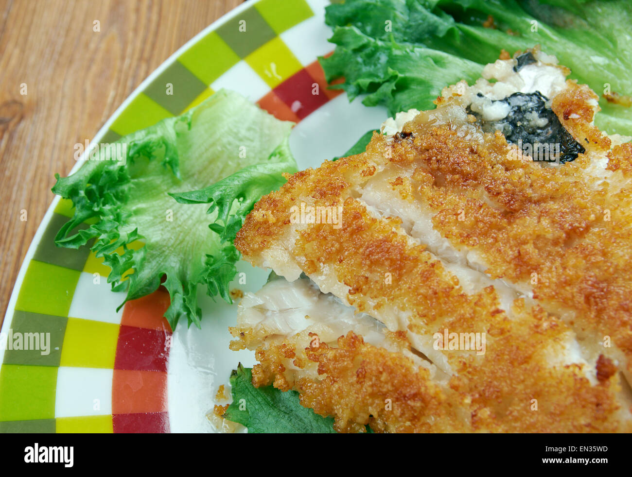 Boston Scrod cotta - piatto popolare nelle zone costiere New England Foto Stock