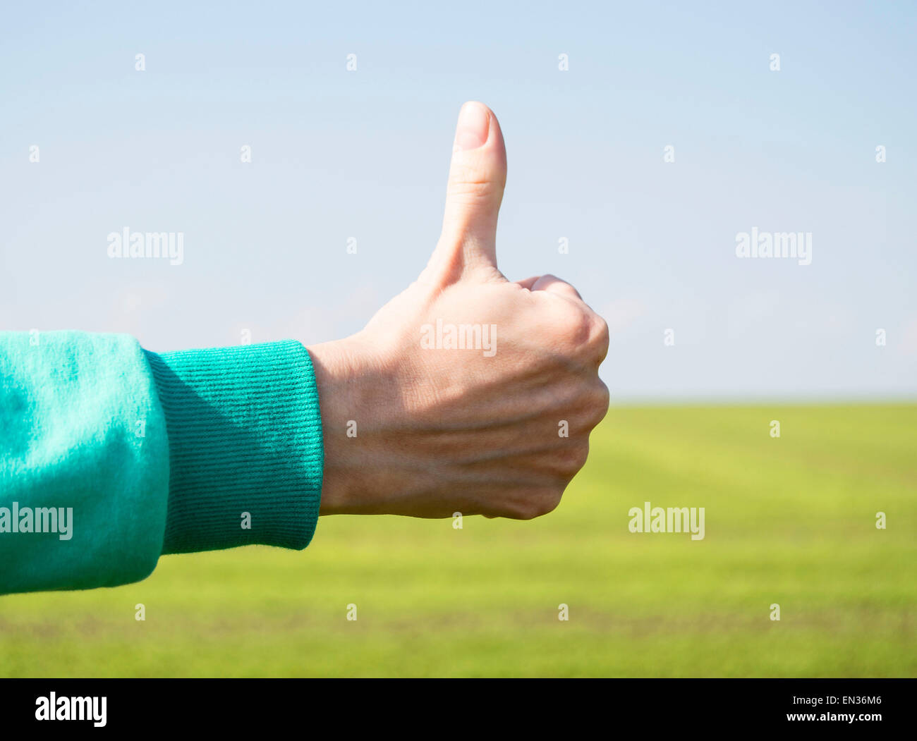 va tutto bene Foto Stock