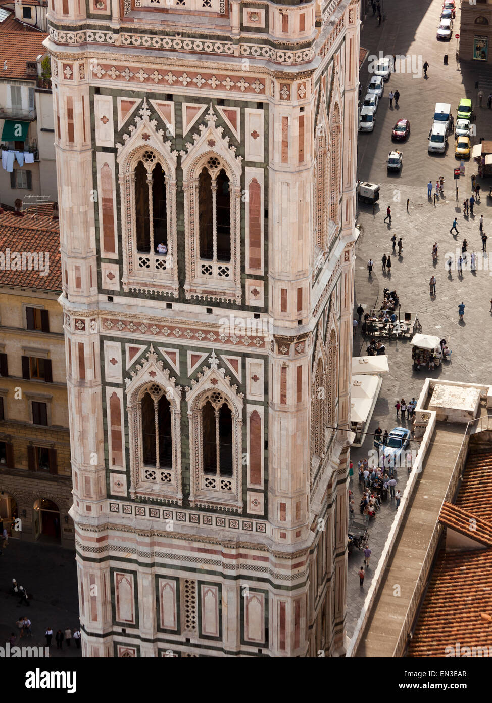 L'Italia, Firenze, Torre nella città vecchia Foto Stock