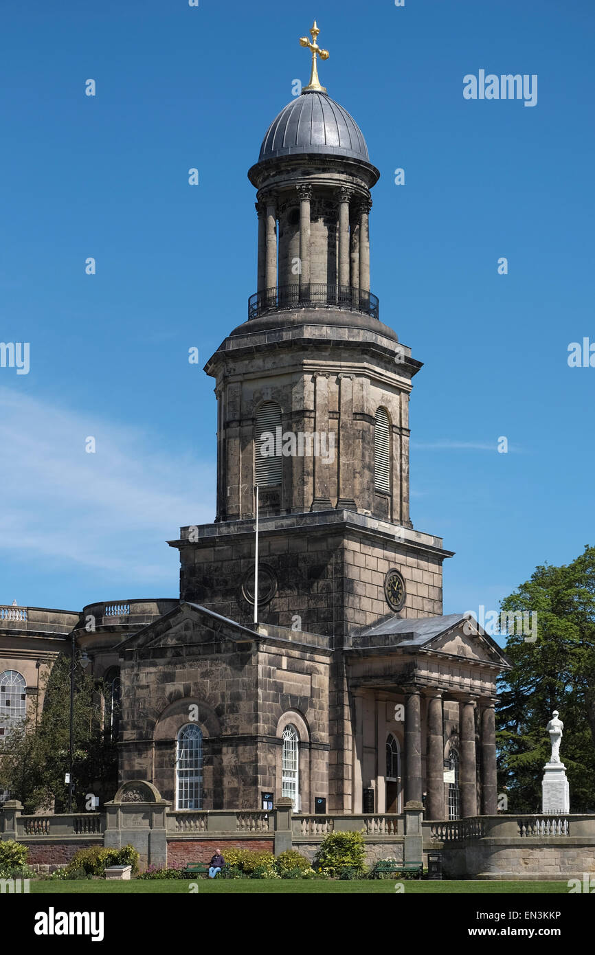 Shrewsbury, Shropshire: St Chad's Chiesa Foto Stock