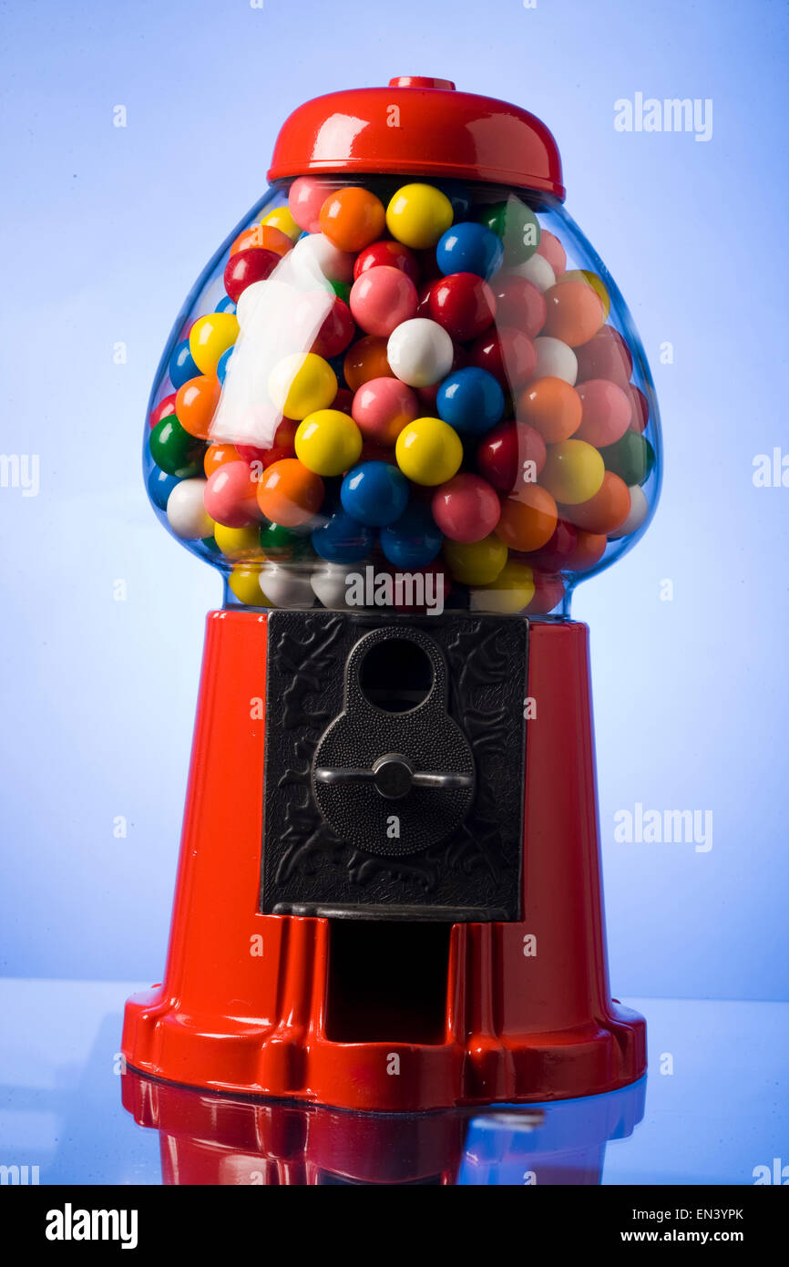 macchina di Gumball Foto Stock