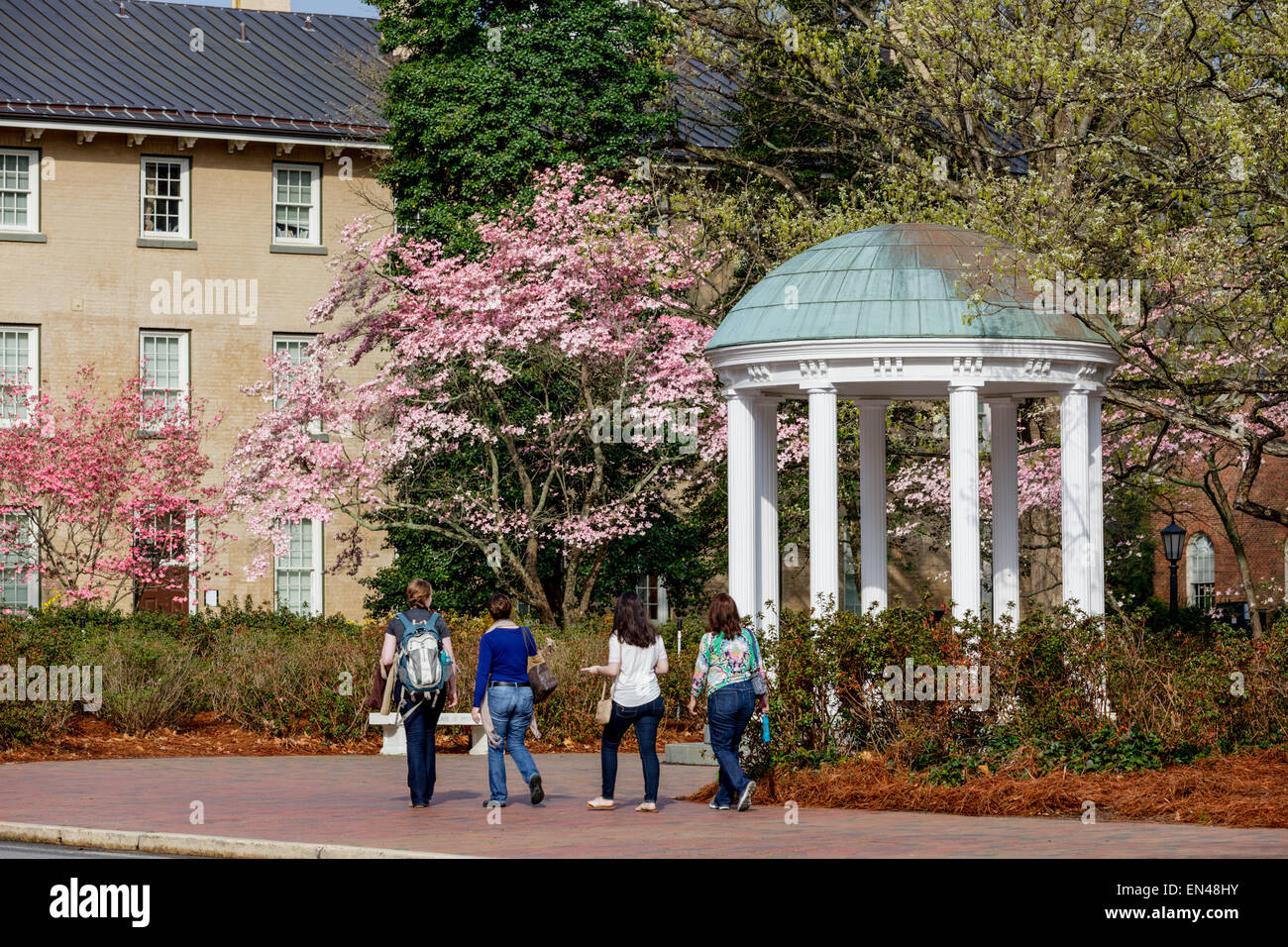 Università della North Carolina aka UNC Chapel Hill, North Carolina. Foto Stock