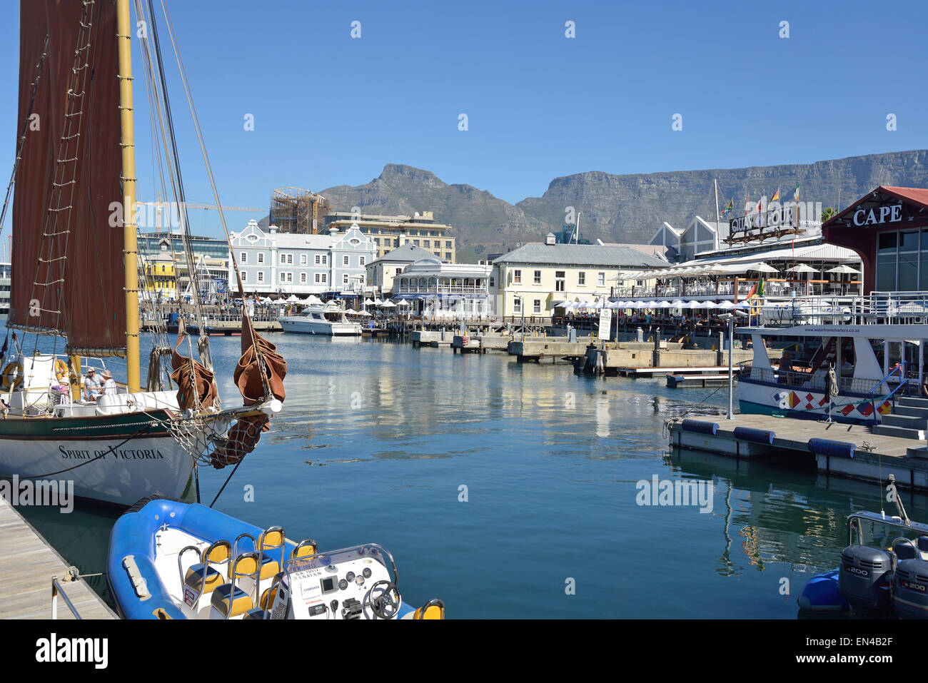 Victoria & Albert Waterfront, Città del Capo, Provincia del Capo occidentale, Repubblica del Sud Africa Foto Stock