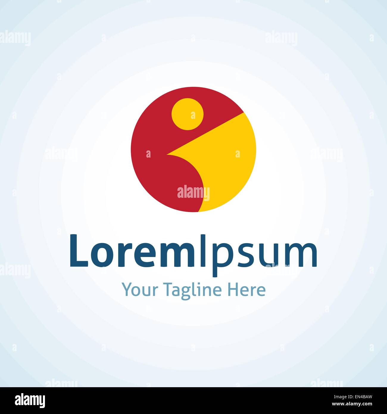 Oltre la tecnologia edge nuovo business man vettore icona logo Illustrazione Vettoriale