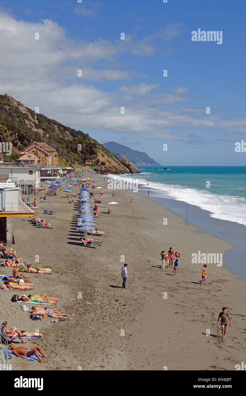 Spiaggia Di Deiva Marina Riviera Di Levante Provincia Di