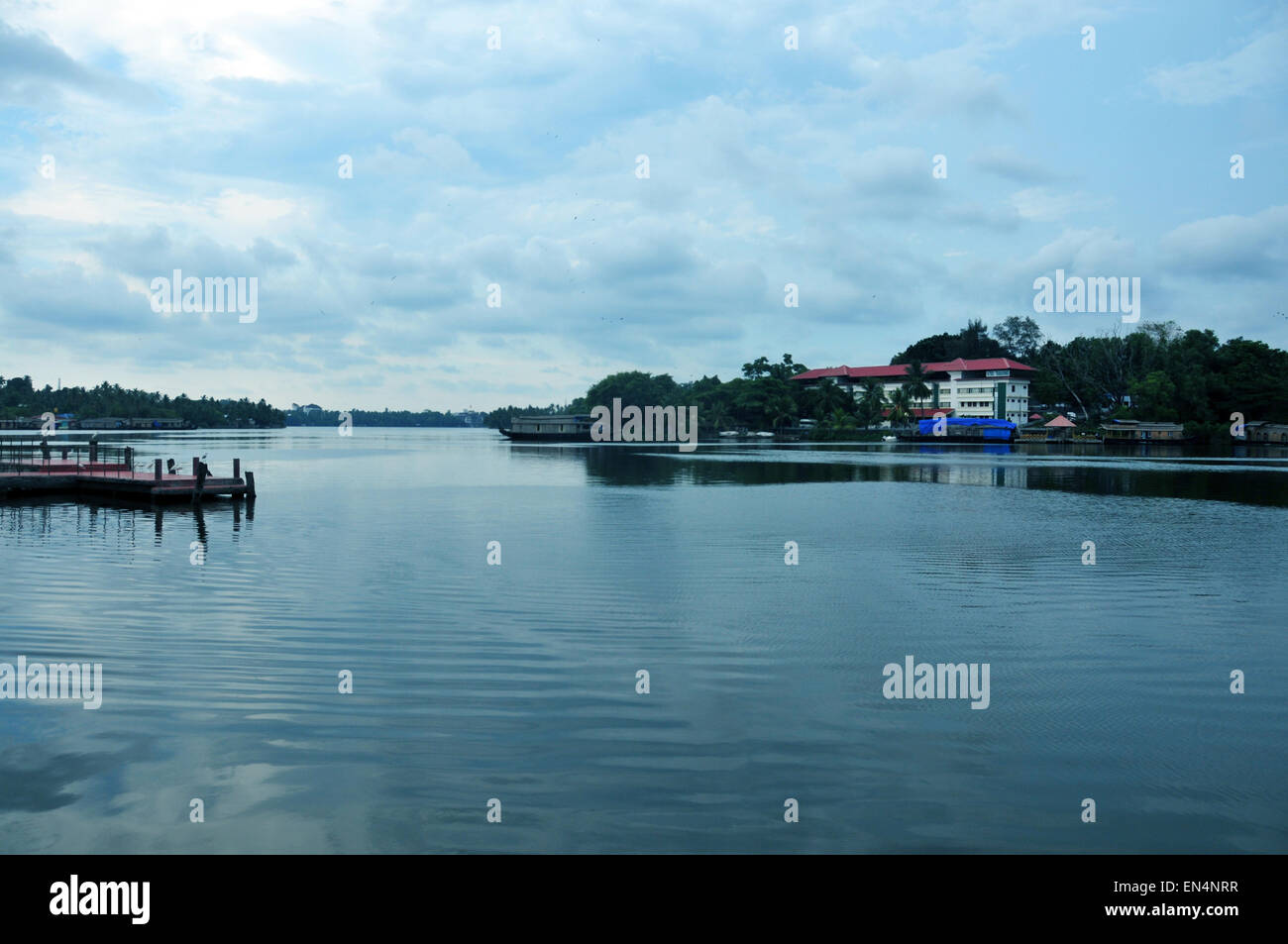 Splendida vista sul molo Foto Stock