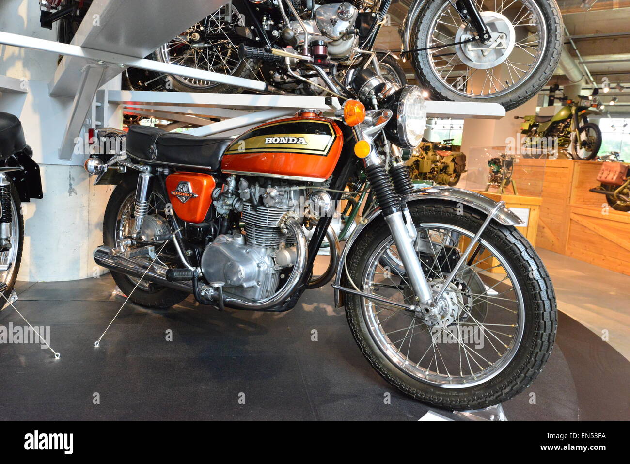 Barbiere Motorcycle Museum, Birmingham, Alabama. Foto Stock