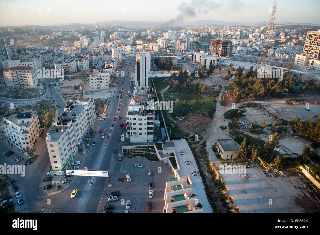 Ramallah city, West Bank, Palestina Foto Stock