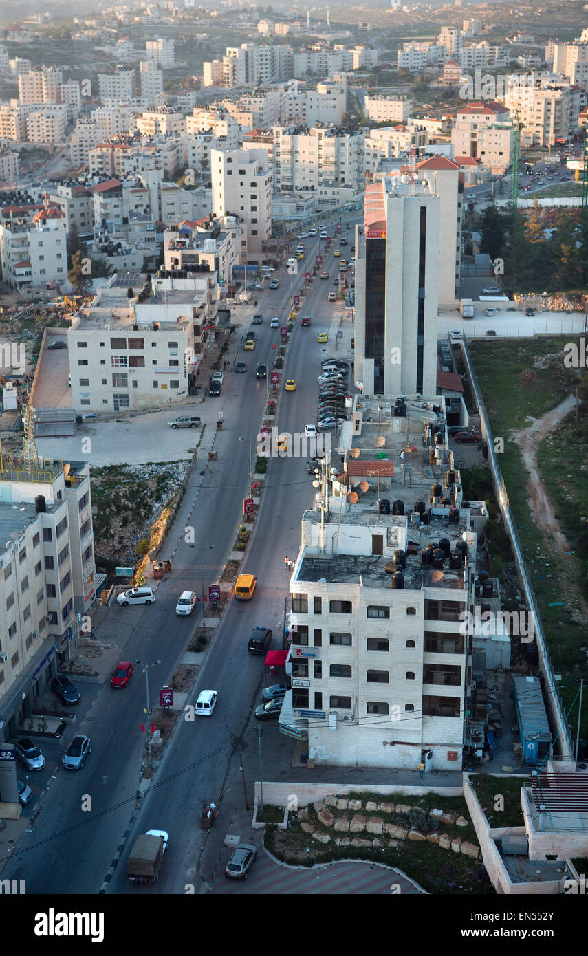 Ramallah city, West Bank, Palestina Foto Stock