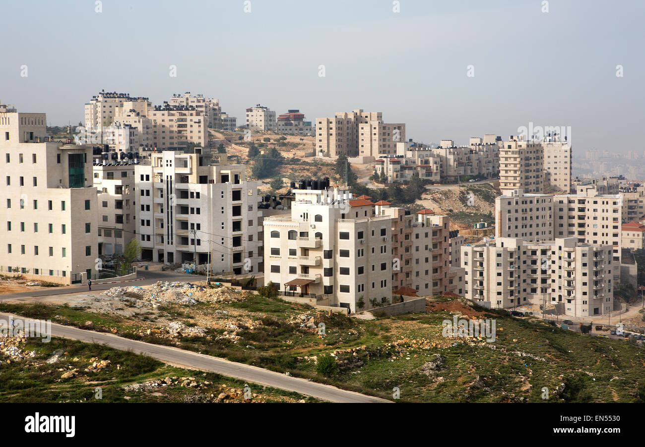 Ramallah city, West Bank, Palestina Foto Stock