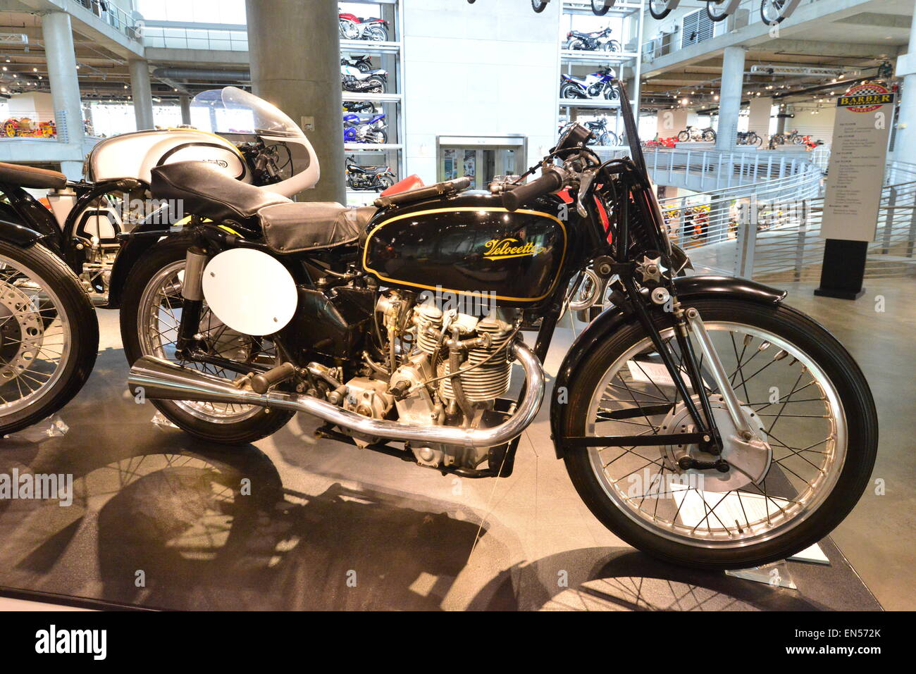 Barbiere Motorcycle Museum, Birmingham, Alabama Foto Stock