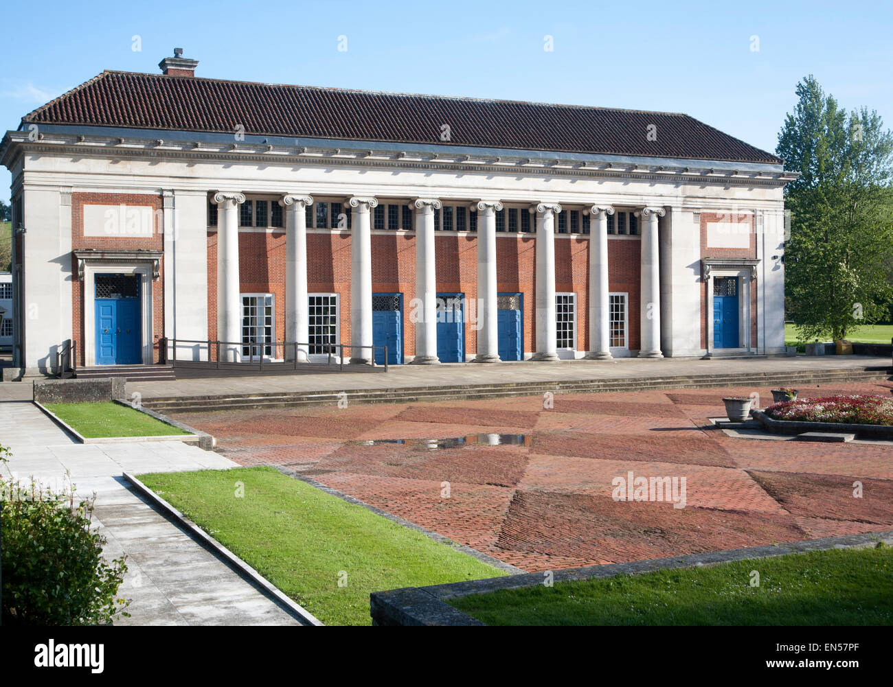 Memorial Hall edificio Marlborough College di Marlborough, Wiltshire, Inghilterra, Regno Unito Foto Stock
