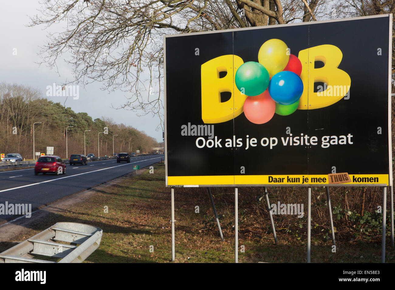 Campagna di sensibilizzazione in Olanda: non bere e guidare Foto Stock