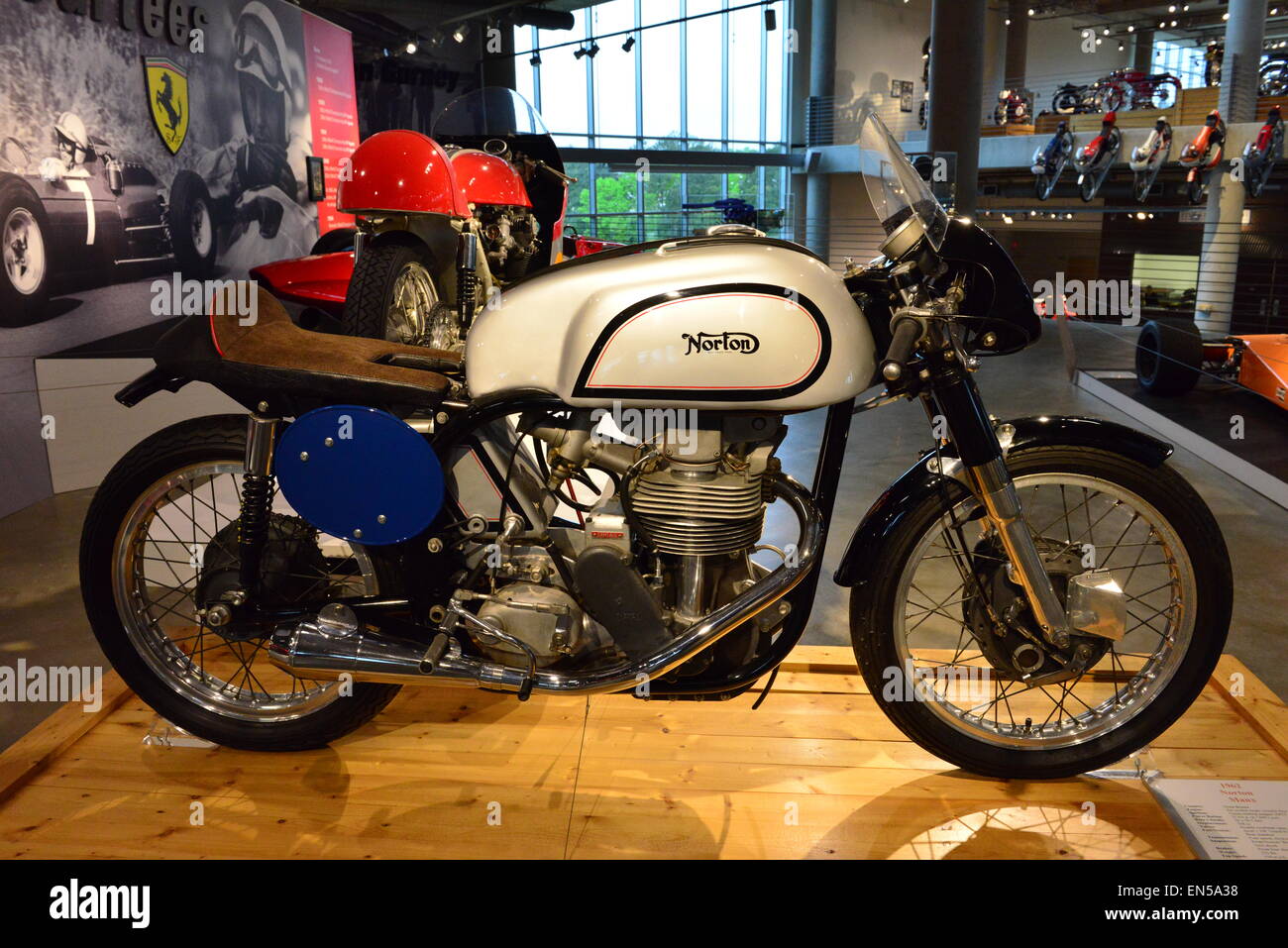 Barbiere Motorcycle Museum, Birmingham, Alabama. Foto Stock