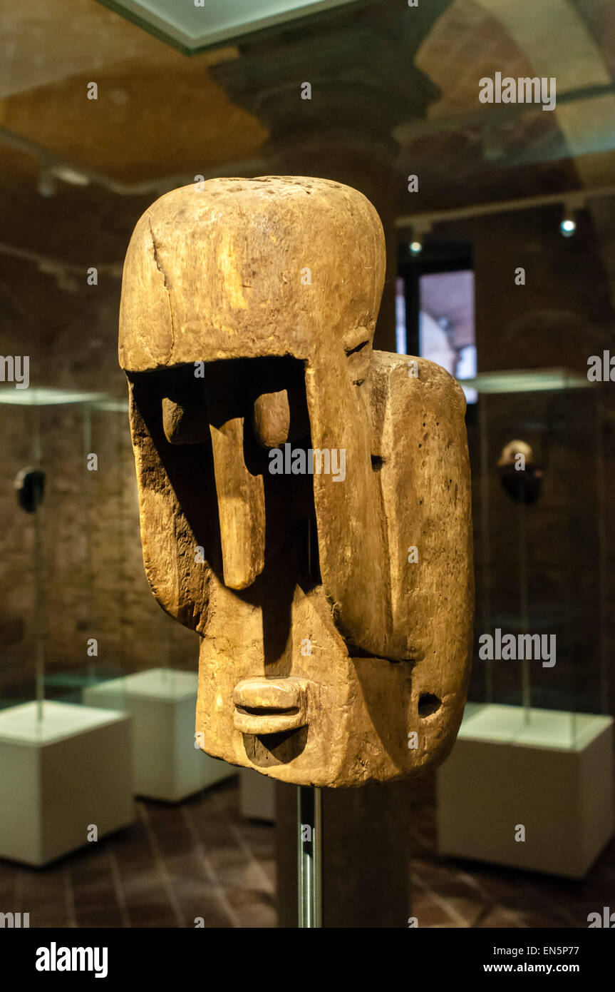 Museo etnologico e delle culture del mondo, Museu Etnològic i de Cultures del Món, Barcellona, Catalogna Foto Stock