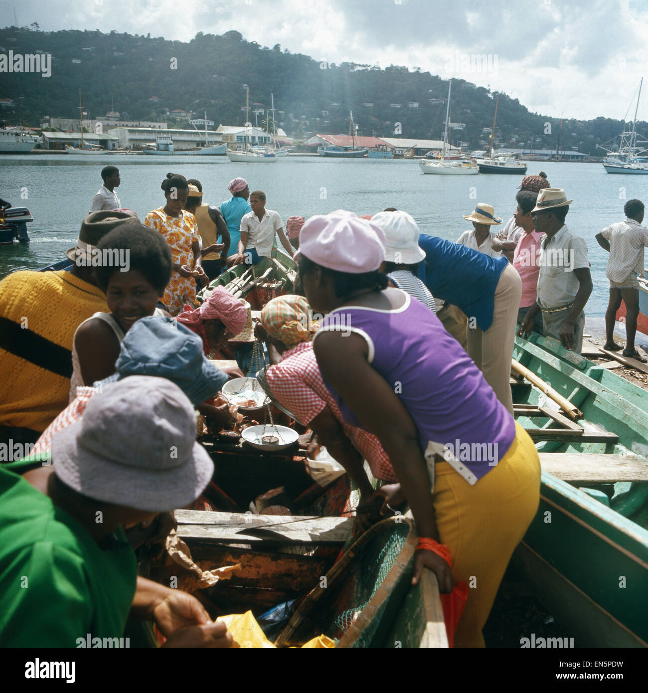 Reise in die Karibik, 1970er Jahre. Viaggio ai Caraibi, 1970s. Foto Stock