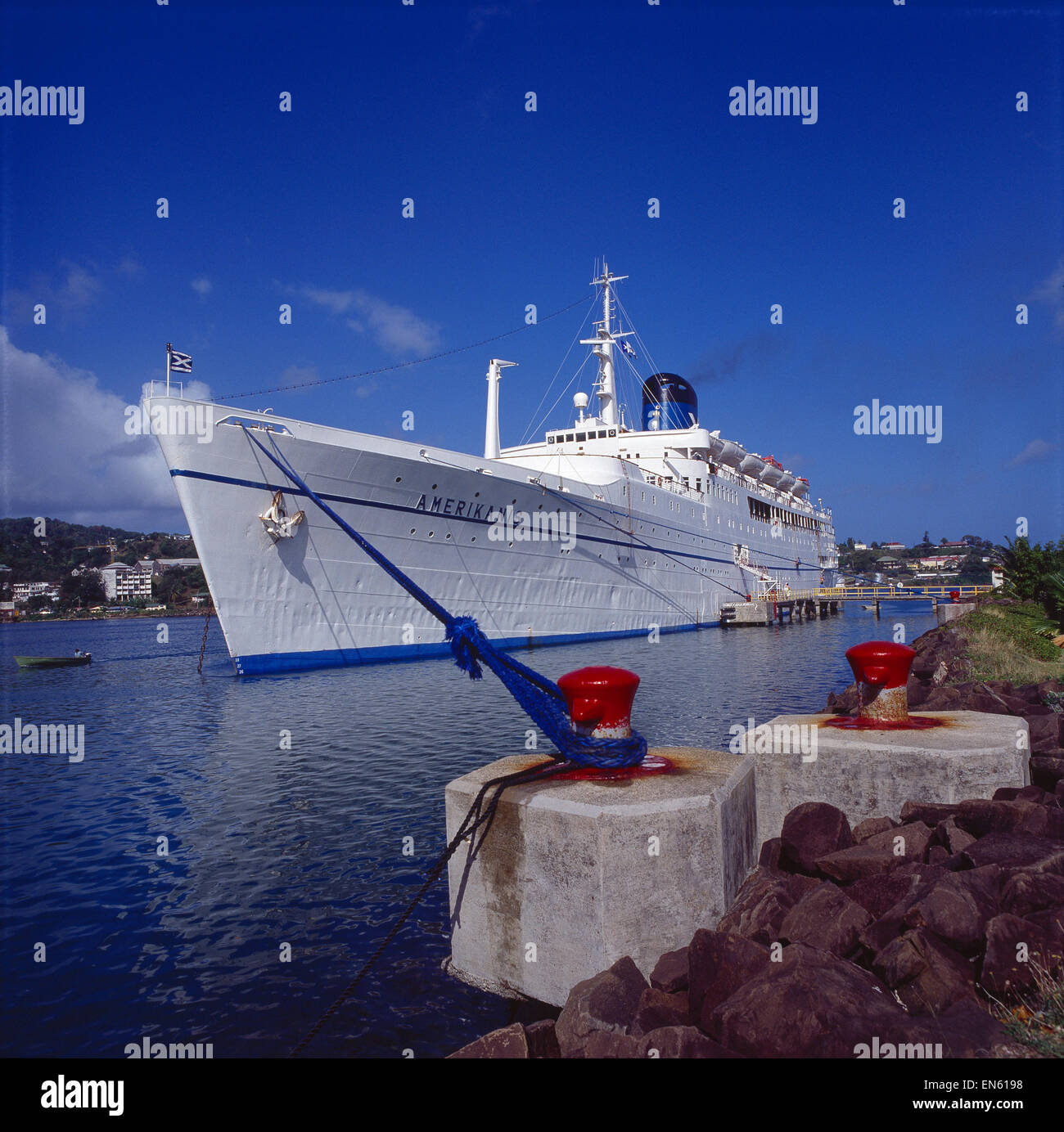 Kreuzfahrtschiff 'Amerikanis' Foto Stock