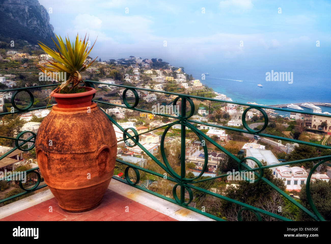 Marina Grande di Capri, Napoli, campania, Italy Foto Stock