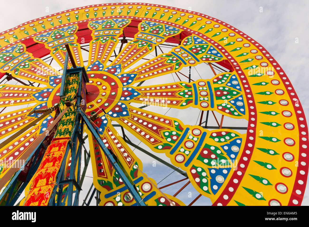 La Ruota della Legge colorato Foto Stock