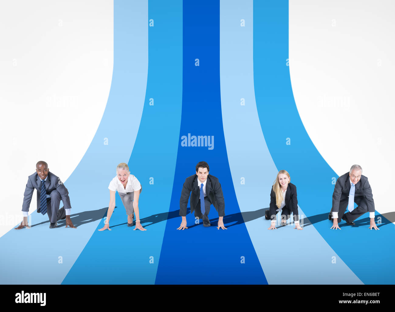 Concorrenza Foto Stock