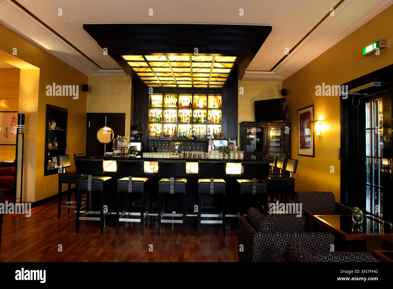 Bar in Hotel Elephant a Weimar Foto Stock
