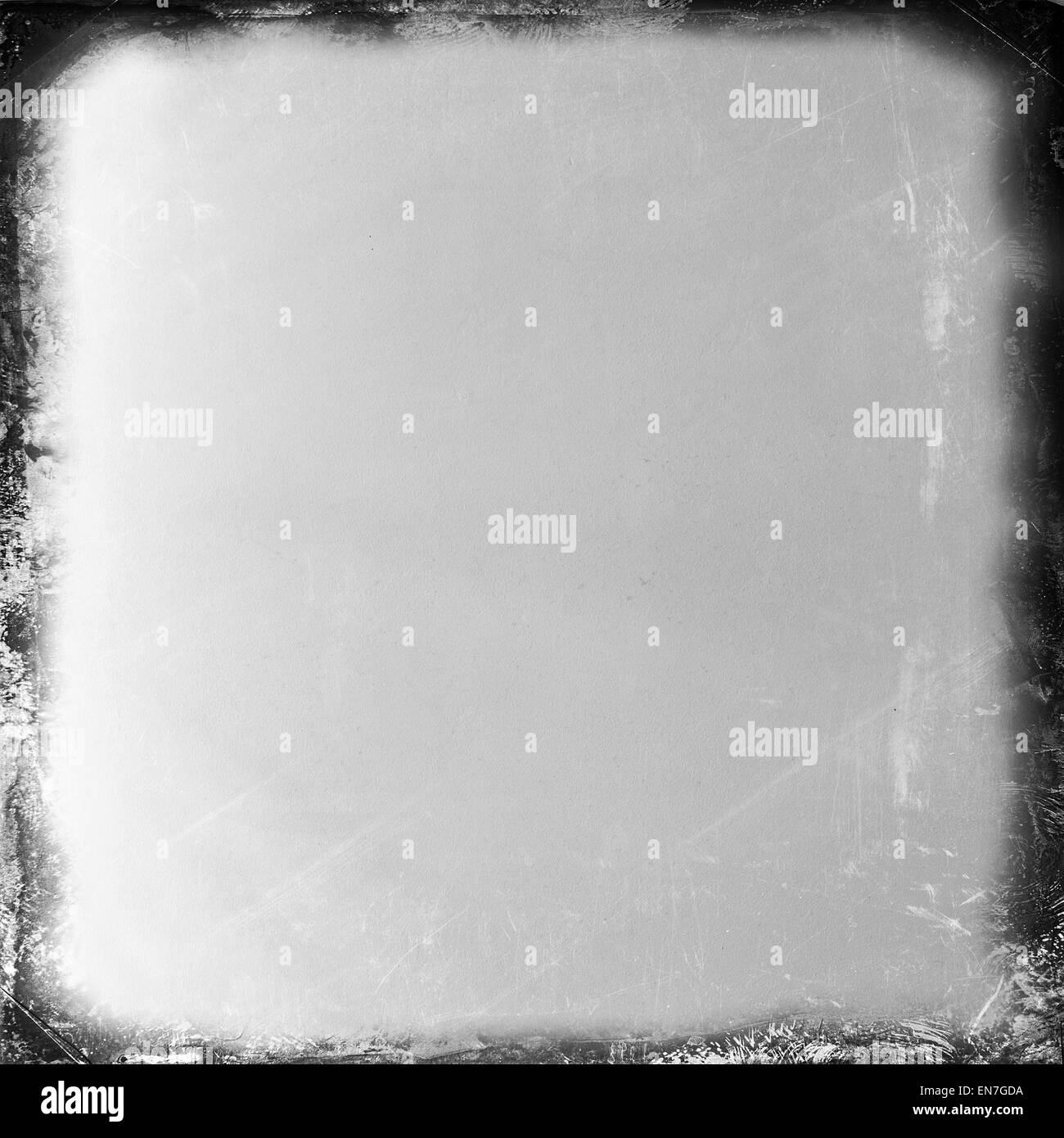 In bianco e nero di formato medio sullo sfondo della pellicola Foto Stock
