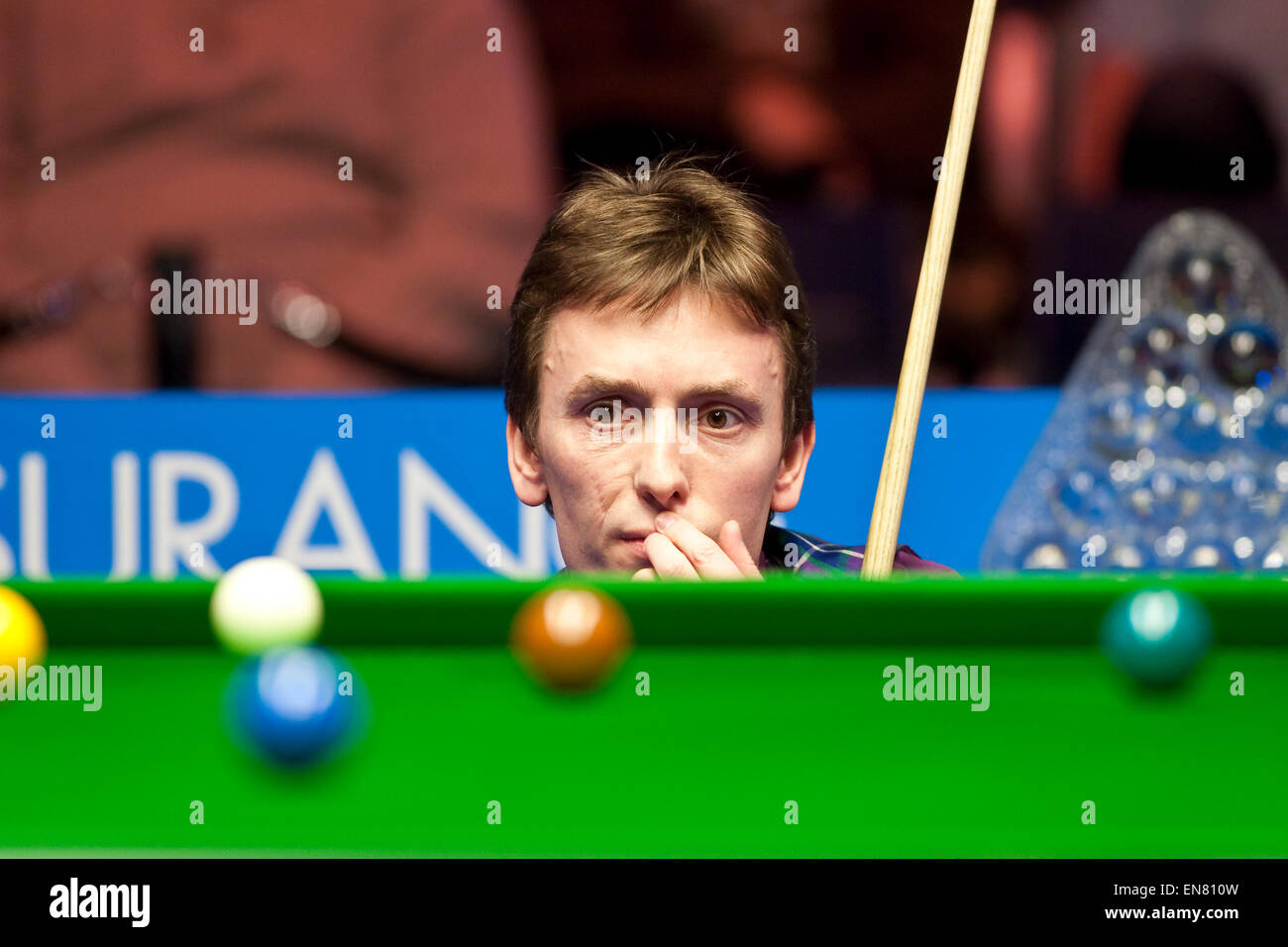Wembley, Regno Unito, 15 gennaio, 2008. Ken Doherty (Irlanda) battere Mark Williams (Galles) 6-2 oggi per raggiungere quarti di finale del Masters Foto Stock