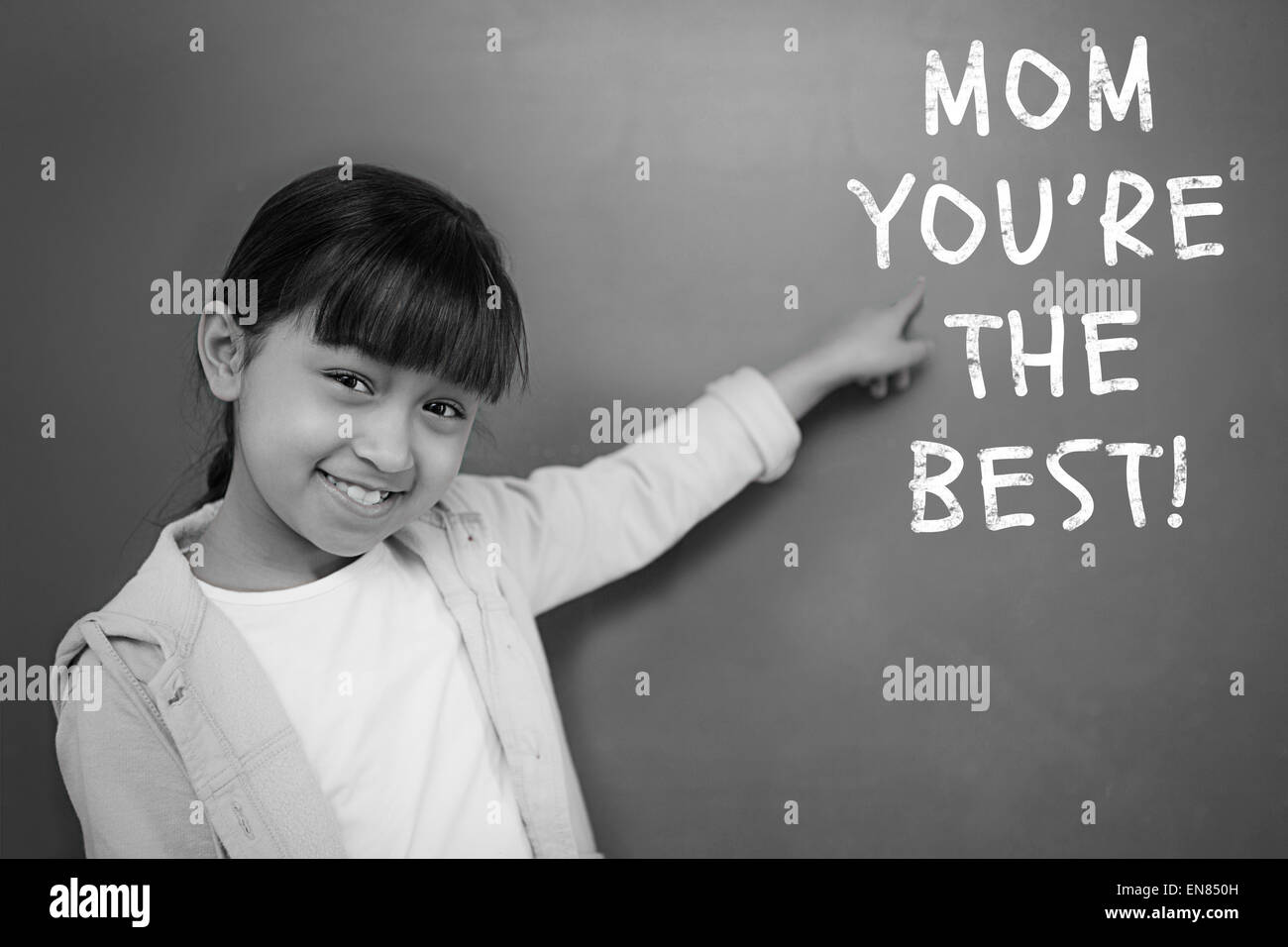 Immagine composita delle madri di giorno saluto Foto Stock