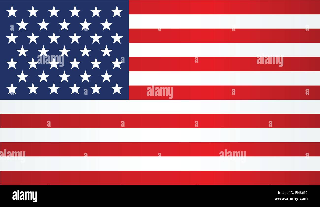 Bandiera americana. Sfondo patriottico. Illustrazione Vettoriale. EPS 10 Illustrazione Vettoriale