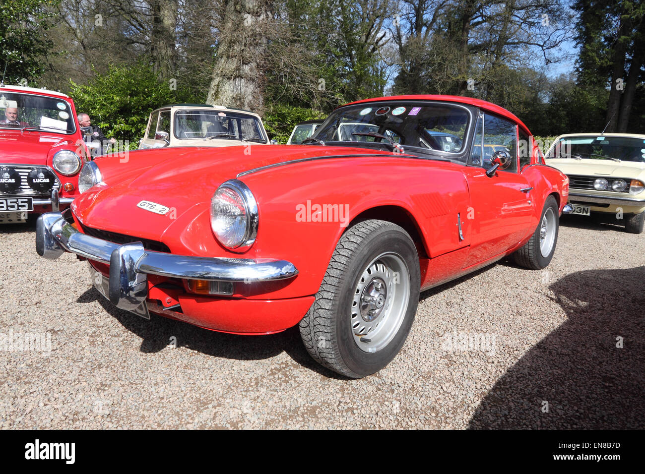 Triumph GT6 classic sportscar Foto Stock