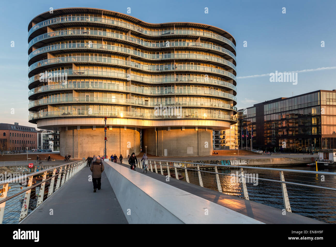 Il Gemini Residence, Copenhagen, Danimarca Foto Stock