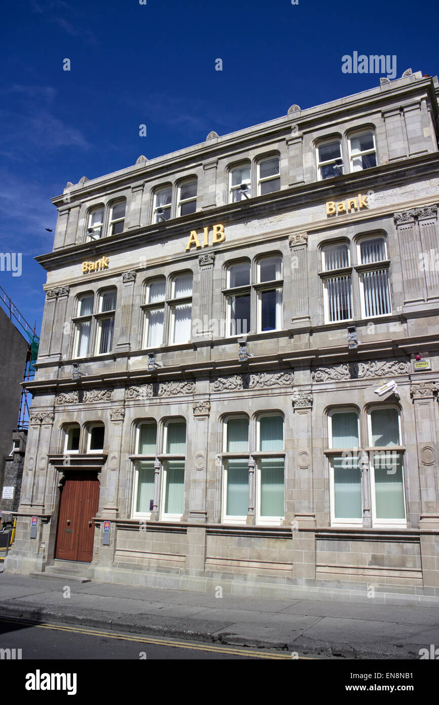 Aib Allied Irish Bank branch edificio Sligo, Repubblica di Irlanda Foto Stock