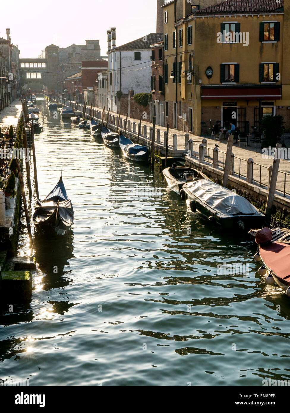 Venezia, Italia, la città dei canali Foto Stock