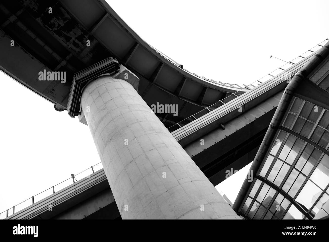 Sotto expressway Foto Stock