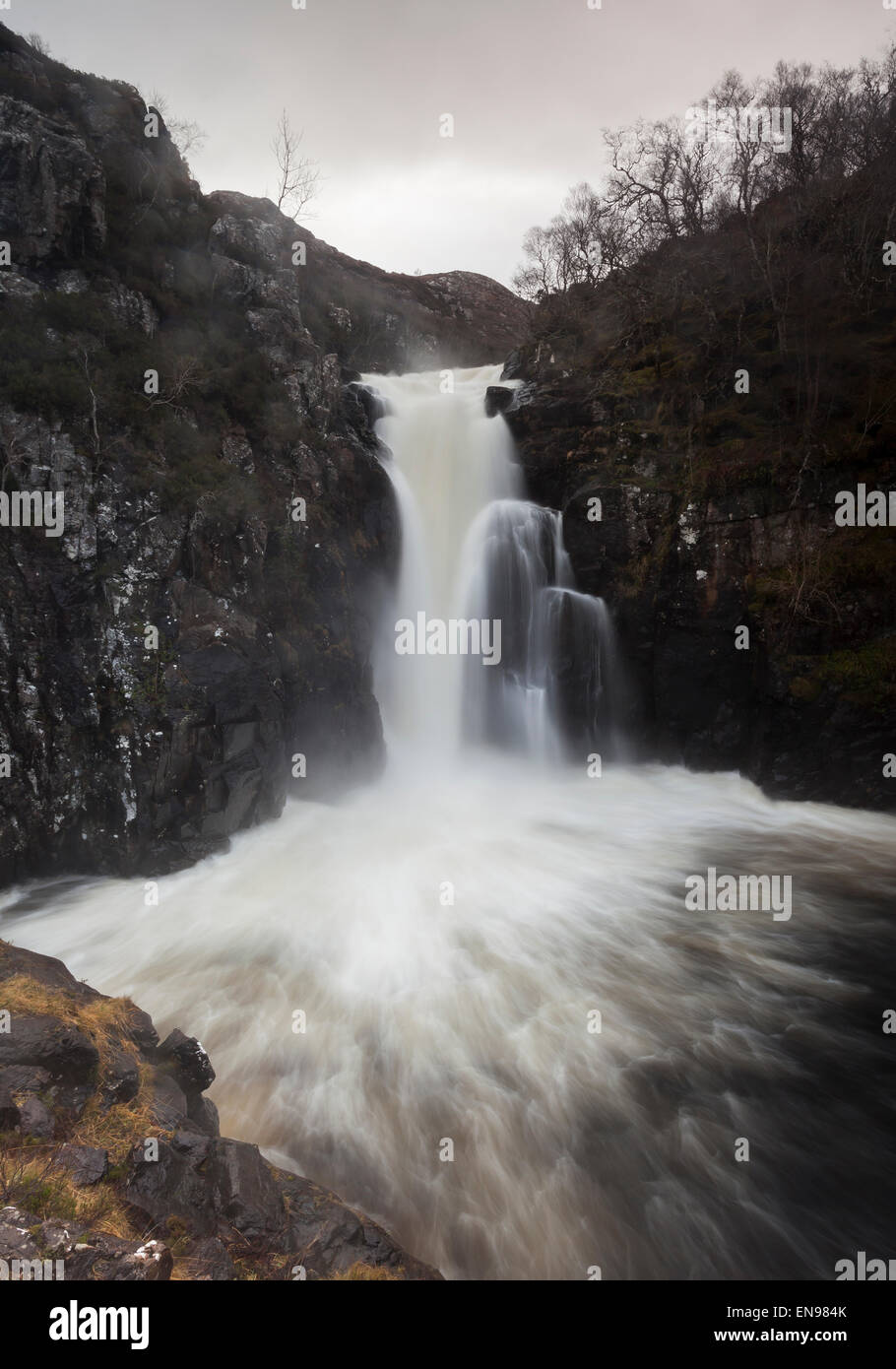 Le Cascate di Kirkaig in Assynt, Scozia Foto stock - Alamy