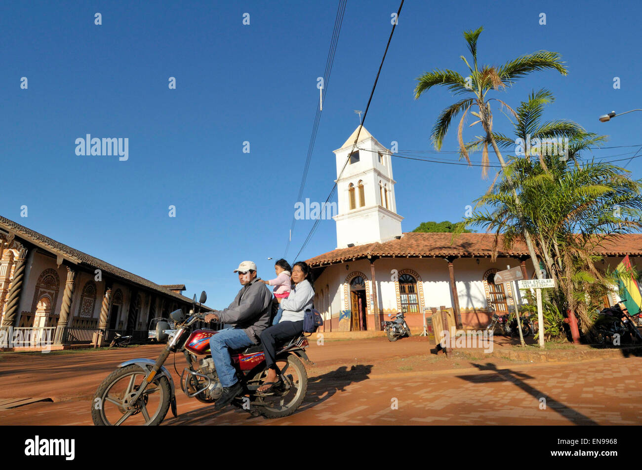 Concepción, Missioni dei Gesuiti di Chiquitos, Sito del Patrimonio Mondiale. Bolivia Foto Stock