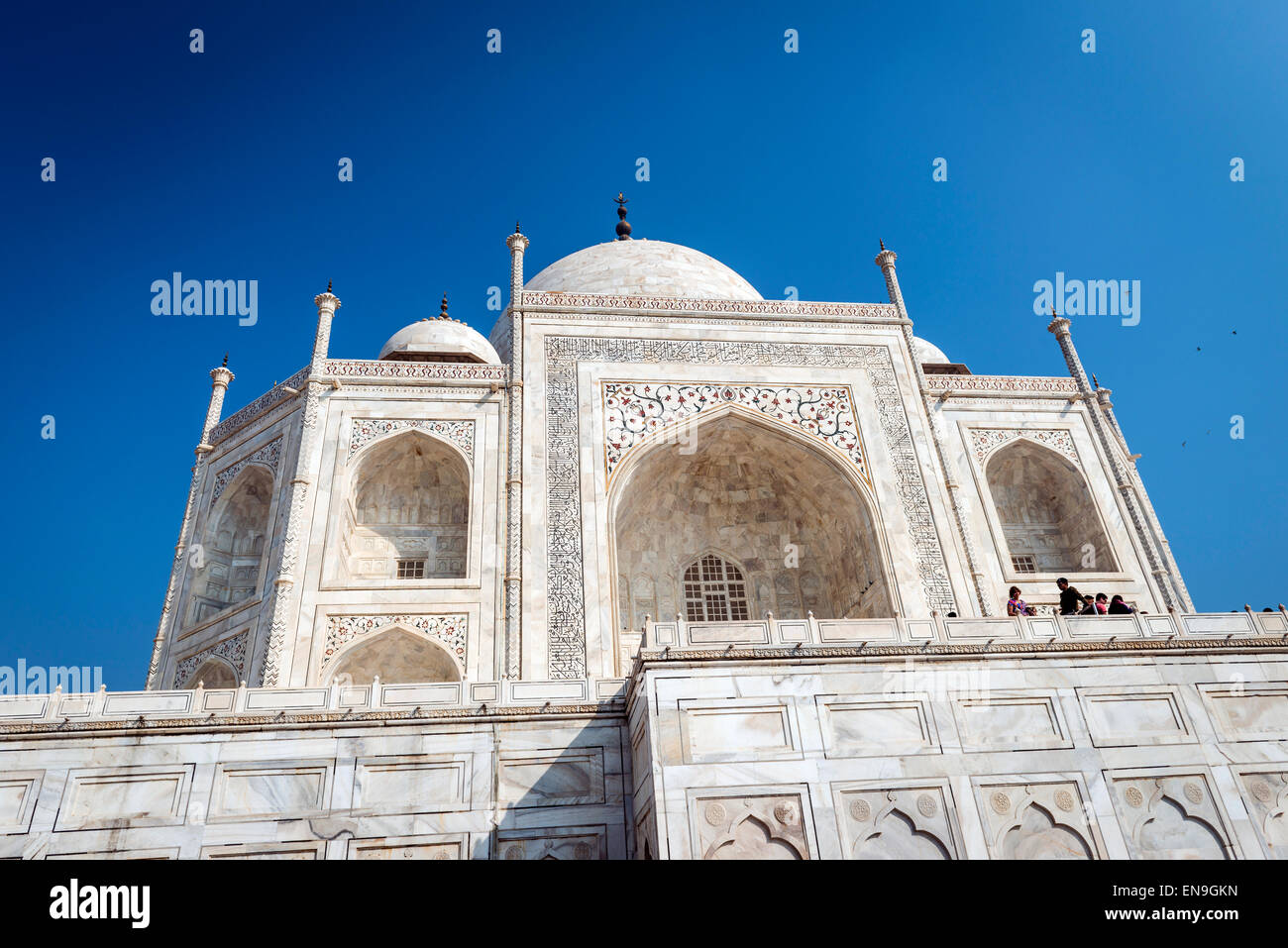 Il Taj Mahal, Agra, India Foto Stock
